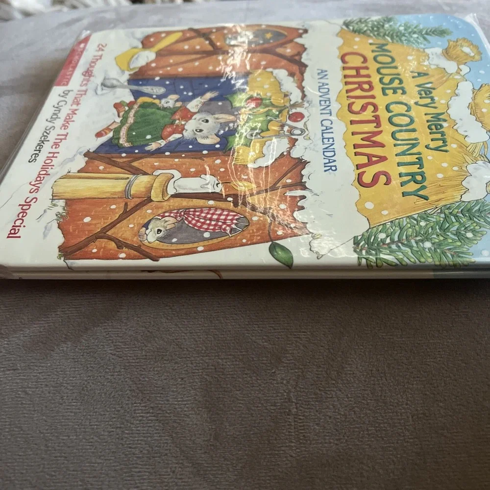 A Very Merry Mouse Country Christmas:‎ An Advent Calendar 24 Thoughts 1998 NOS